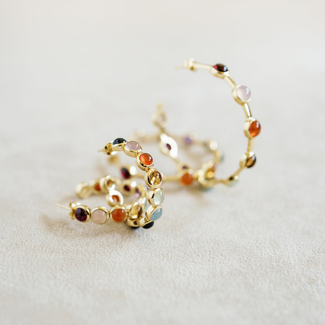 Rory's Rainbow 30mm Hoop Earrings