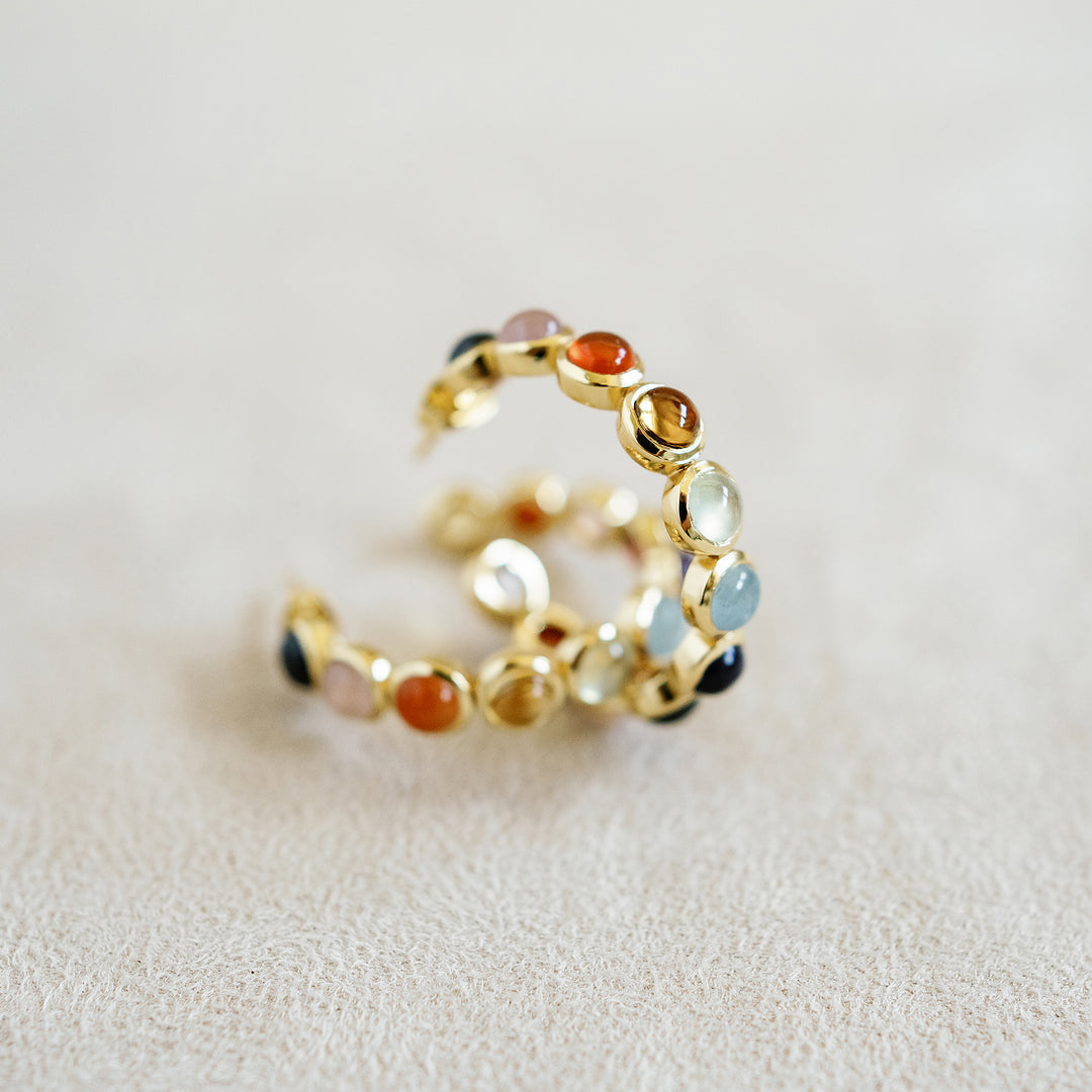 Rory's Rainbow 30mm Hoop Earrings