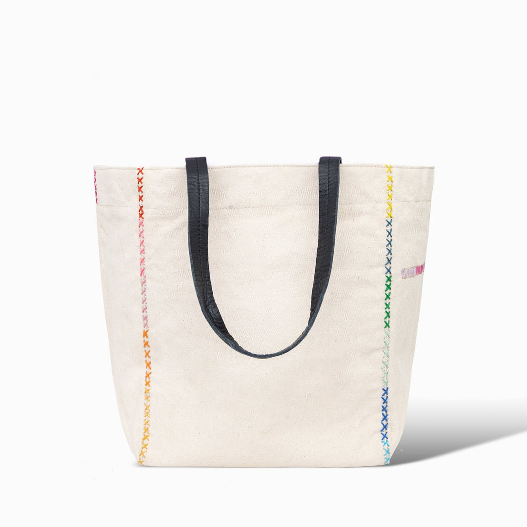 RAINBOW TOTE BAG - Laura Foote Designs