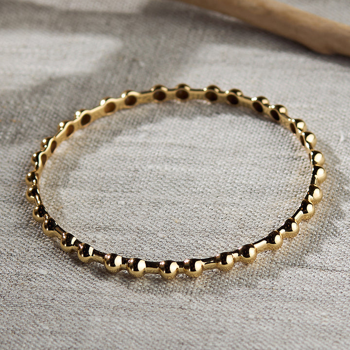 Gold Bangle Bracelet