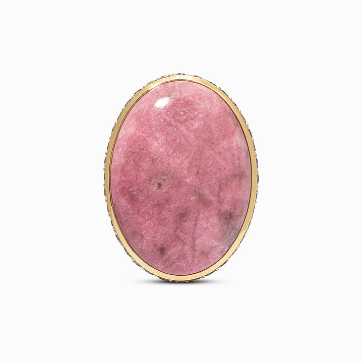 KA Statement Ring in Pink Petalite