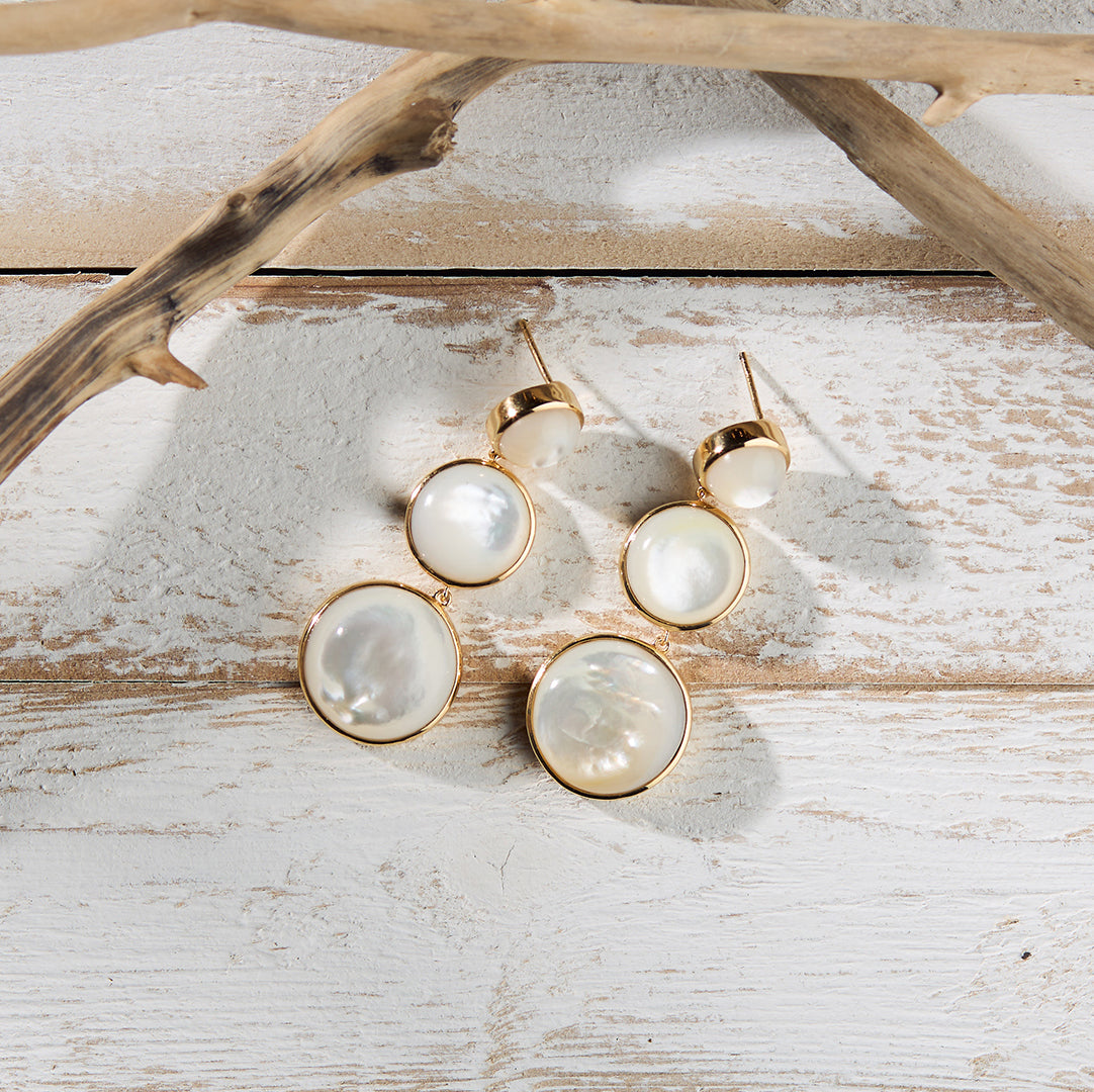 Buy Teardrop Pattern Gold Drop Earrings | Karuri Jewellers