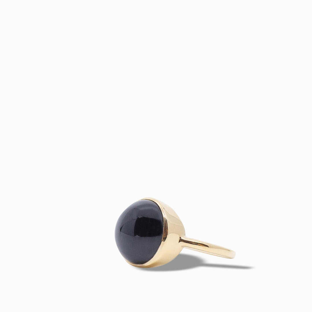 Rainbow Ring in Black Onyx