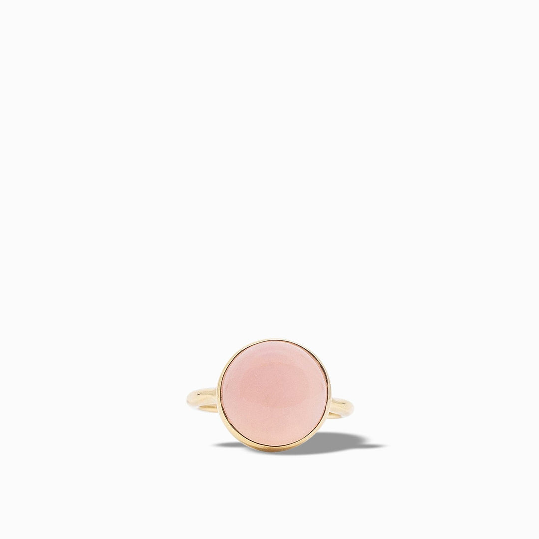 Rainbow Ring in Pink Chalcedony