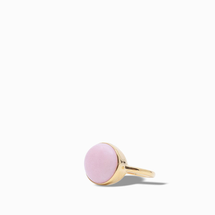 Rainbow Ring in Pink Opal