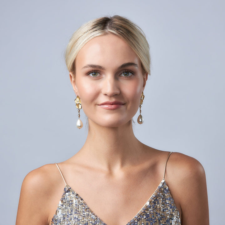 Laura Sparkler Drop Earrings