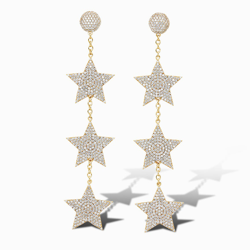 Stars for Wendy Statement Earrings